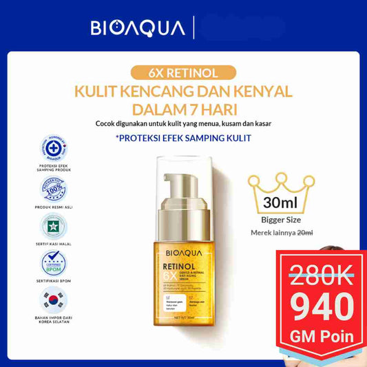 BIOAQUA 6X Gentle-A Retinol Serum - Glow Mates Exclusive