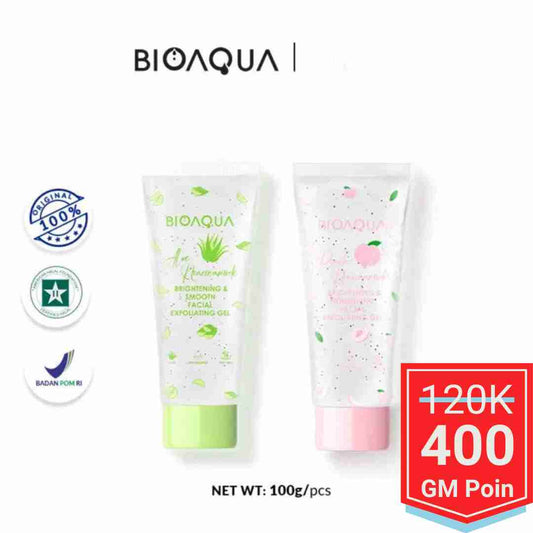 BIOAQUA Peeling Gel Niacinamide Brightening & Smooth Facial Exfoliating Gel - Glow Mates Exclusive