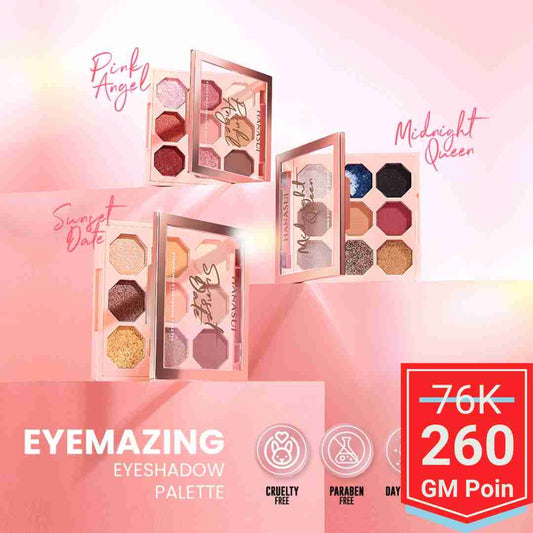 Hanasui Eyemazing Eyeshadow Palette - Glow Mates Exclusive