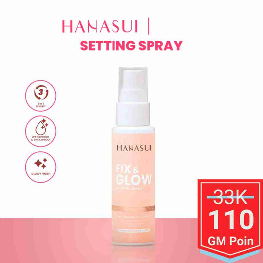 Hanasui Fix & Glow Setting Spray - Glow Mates Exclusive