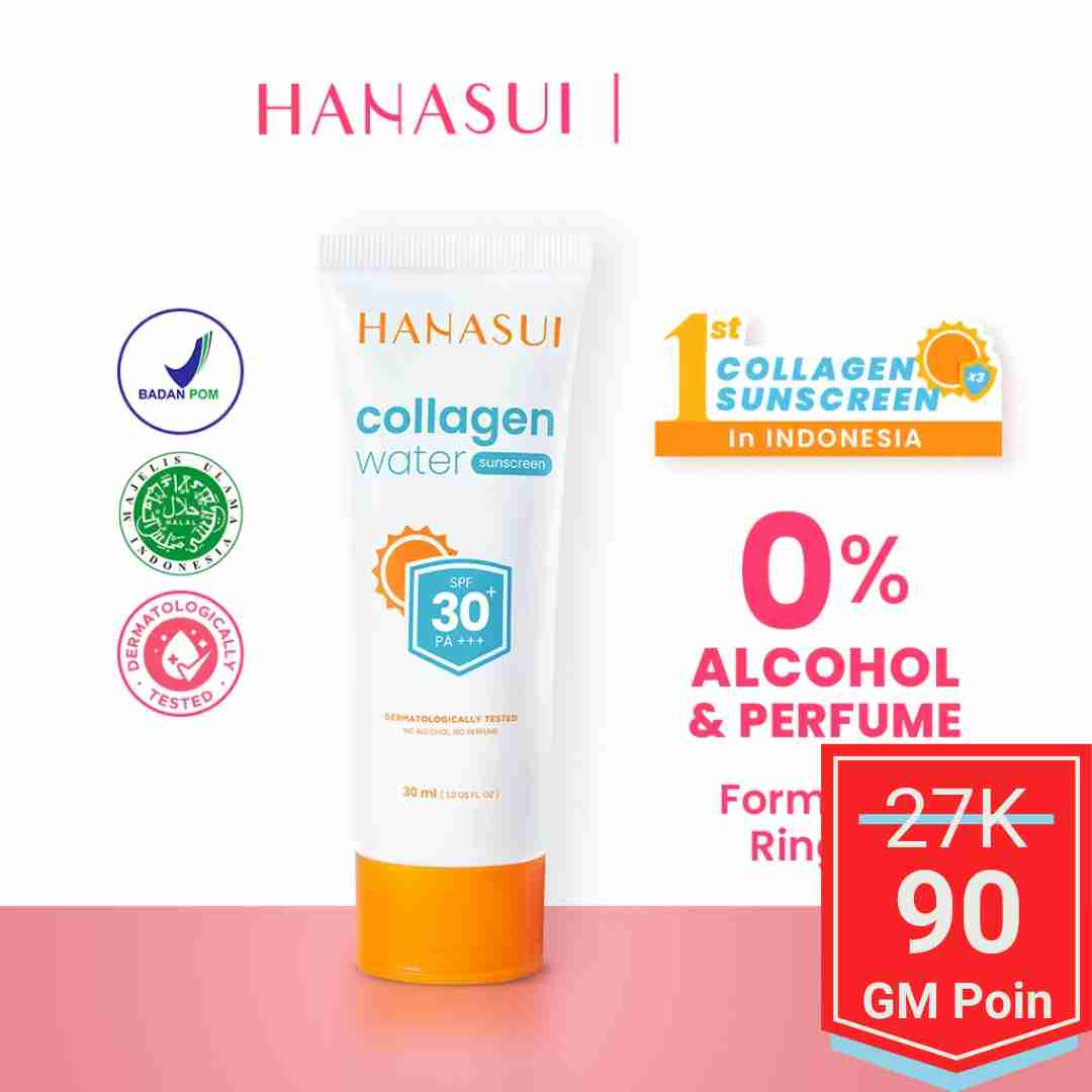 Hanasui Collagen Sunscreen SPF 30 - Glow Mates Exclusive