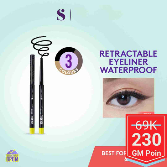 SOMETHINC SCANDAL Waterproof Retractable Eyeliner - Glow Mates Exclusive