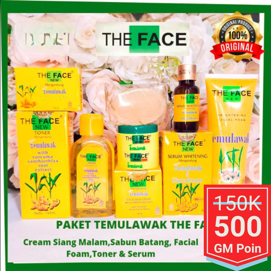 PAKET TEMULAWAK THE FACE - Glow Mates Exclusive