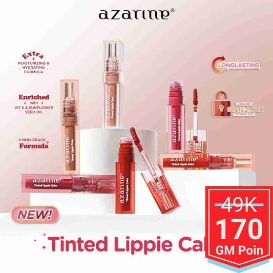 Azarine Tinted Lippie Cake Lip Tint - Glow Mates Exclusive