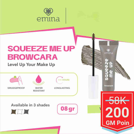 Emina Squeeze Me Up Browcara - Glow Mates Exclusive