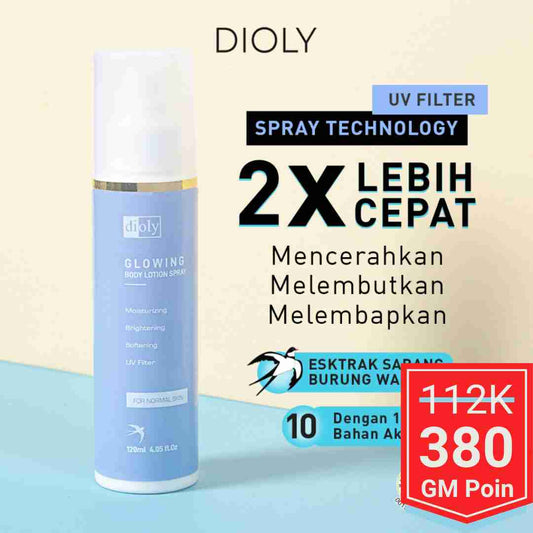 Dioly Body Lotion Spray - Glow Mates Exclusive