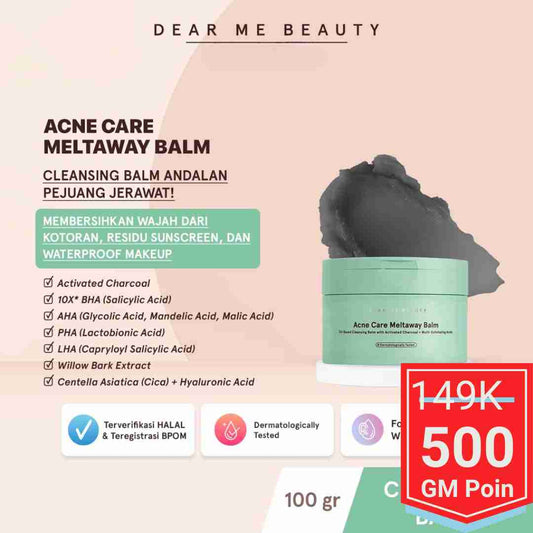 Dear Me Beauty Acne Care Meltaway Balm - Glow Mates Exclusive