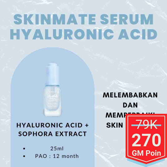 Saturday Looks Skinmate Serum  Hyaluronic Acid + Sophora Extract - Glow Mates Exclusive