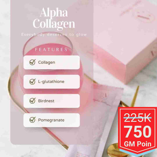 Alpha Collagen isi 15 sachet - Glow Mates Exclusive