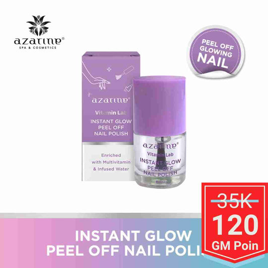 Azarine Vitamin Lab Instant Glow Peel Off Nail Polish - Glow Mates Exclusive