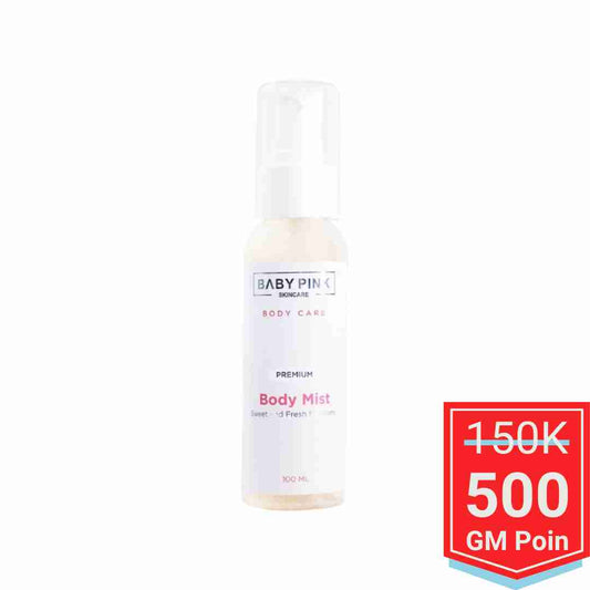 Baby Pink Premium Body Mist Sweet and Fresh Fragrance - Glow Mates Exclusive