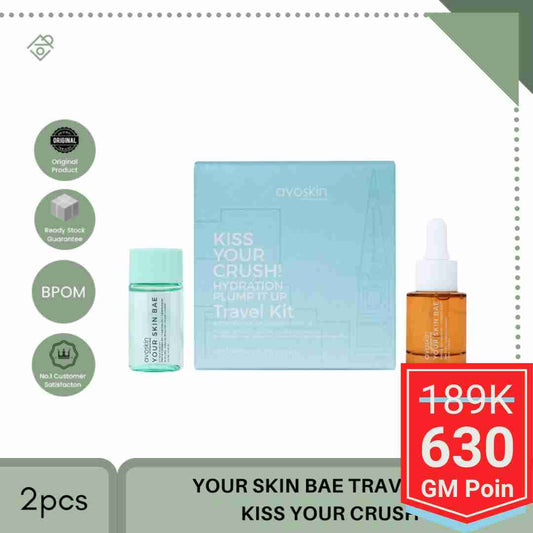 Your Skin Bae Travel Kit Kiss Your Crush - Glow Mates Exclusive