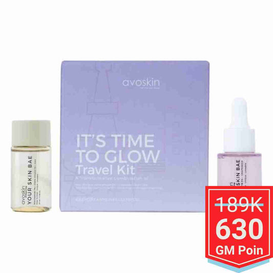 Your Skin Bae Travel Kit It's Time To Glow - Glow Mates Exclusive