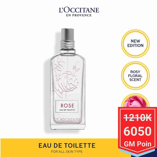 L'Occitane Rose Eau De Toilette - Glow Mates Exclusive