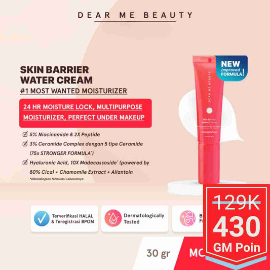 Dear Me Beauty Skin Barrier Water Cream - Glow Mates Exclusive