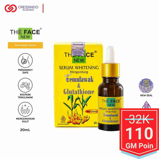 THE FACE Temulawak Whitening Serum - Glow Mates Exclusive