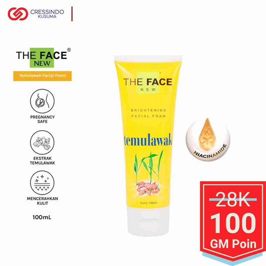 THE FACE Temulawak Facial Foam - Glow Mates Exclusive