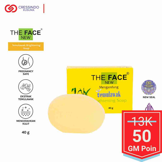 THE FACE Temulawak Brightening Soap - Glow Mates Exclusive