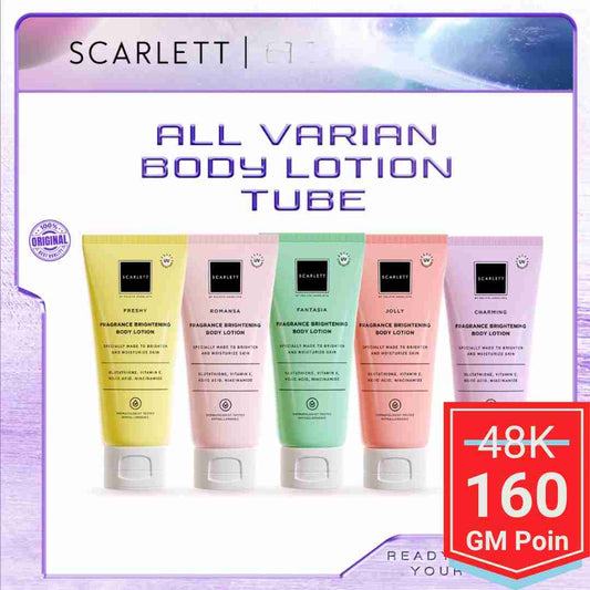 Scarlett Whitening Body Lotion Tube - Glow Mates Exclusive