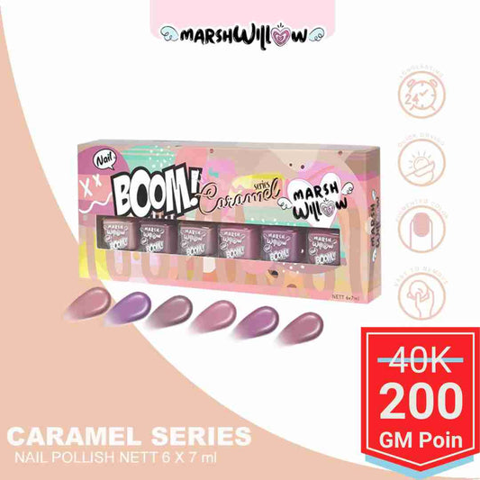 Marshwillow Nail Boom Caramel Series (set) - Glow Mates Exclusive