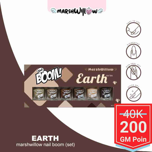 Marshwillow Nail Boom Earth Series (Set) - Glow Mates Exclusive