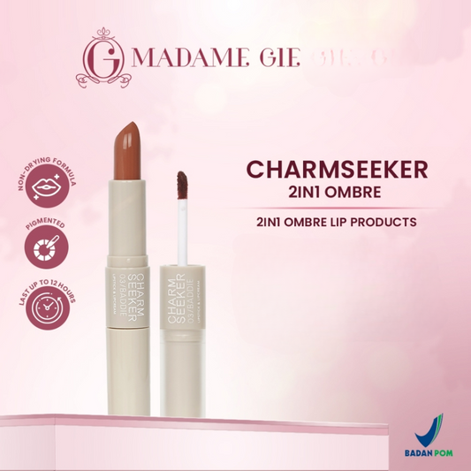 Madame Gie Charmseeker 2in1 Ombre - Make Up Soft Matte Finish