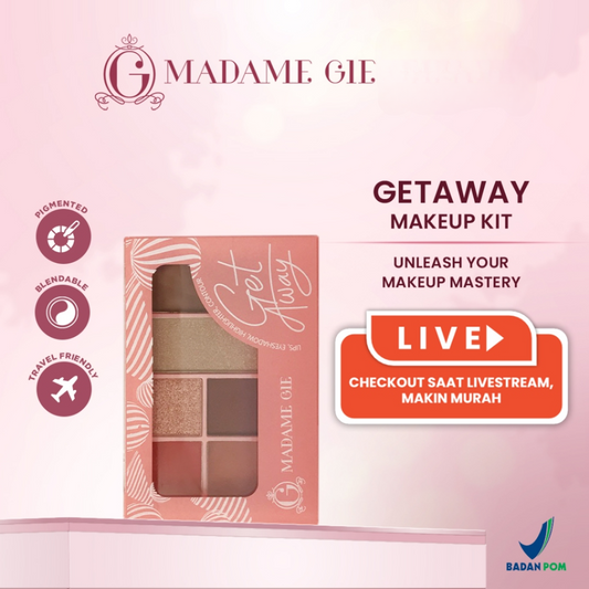 Madame Gie Getaway Make Up Kit - MakeUp Face Pallete