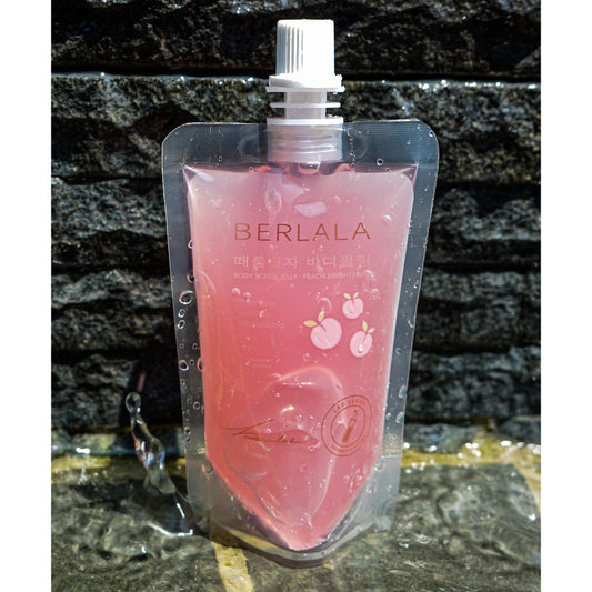 BERLALA Bodycare BLL70 Pink Acid Exfoliating Gel Facial Glowing Blackhead Cleaner Body Exfoliating - 500 Poin GM