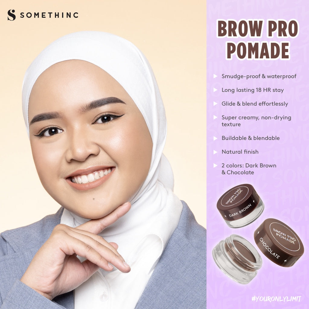 SOMETHINC Brow Pro Pomade 18HR Stay - Glow Mates Exclusive