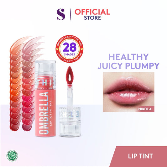 SOMETHINC OMBRELLA Lip Totem Tint - Lip Tint Bibir Plumpy Juicy Sehat