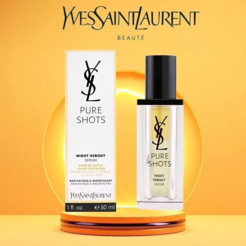 YSL Pure Shots Night Reboot Serum - Glow Mates Exclusive