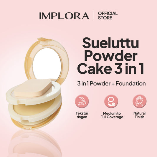 Implora Bedak Sueluttu Powder Cake 3in1 320