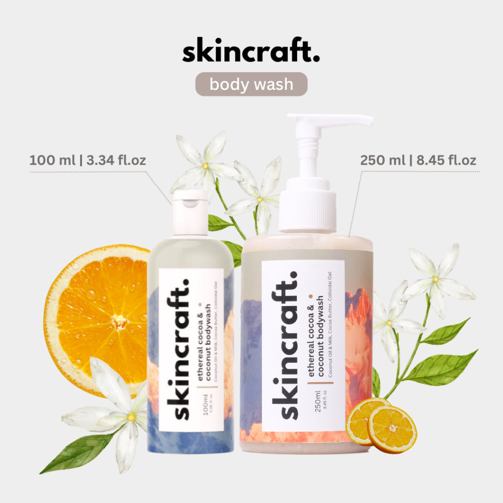 Skincraft Ethereal Cocoa & Coconut Body Wash - 130 POIN GM