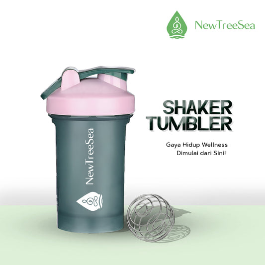 NewTreeSea Shaker Tumbler - Botol Gym - 260 POIN GM