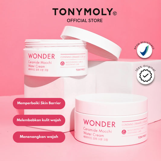 TONY MOLY Wonder Ceramide Mocchi Water Cream 300ml - 6600 Poin Gm