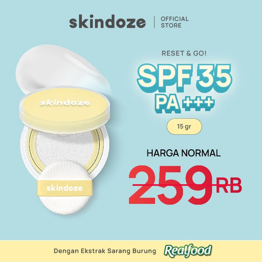 SKINDOZE Reset & Go! Sunscreen/Serum/Facial Foam - 5600 Poin GM