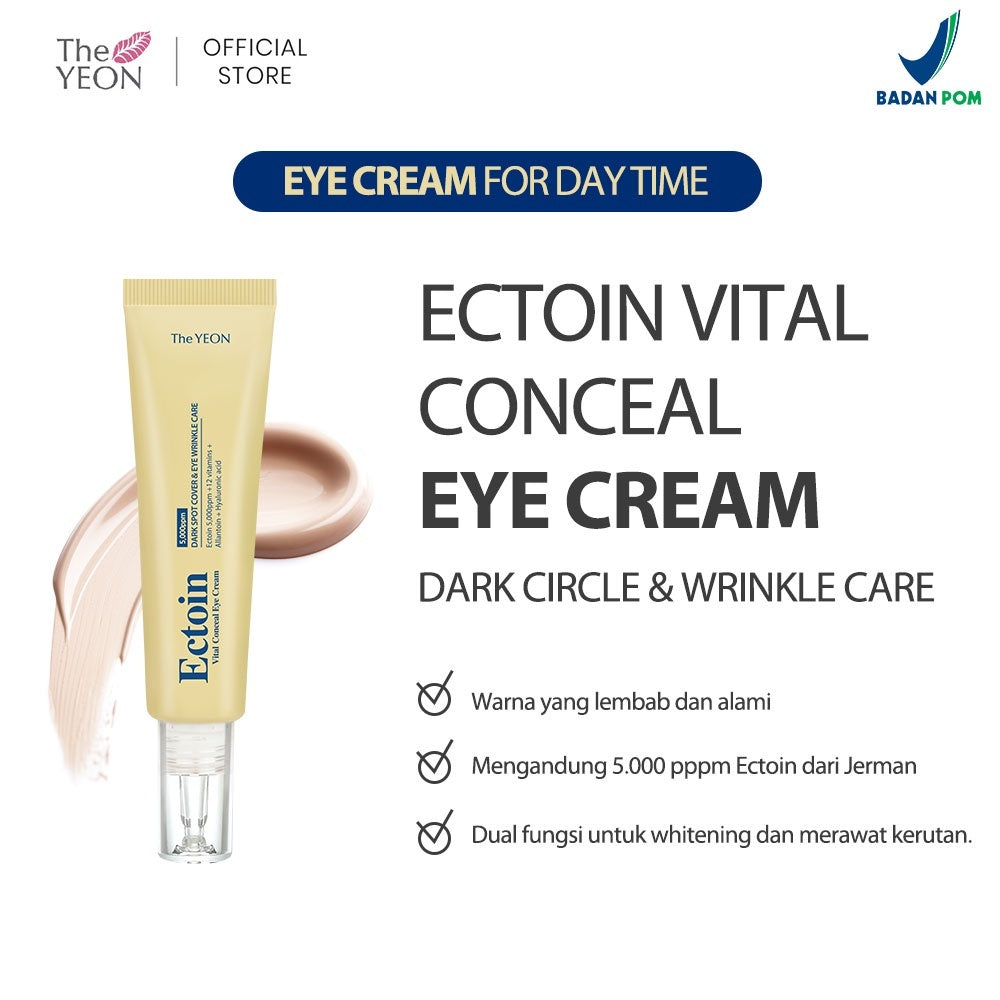 The YEON Ectoin Vital Conceal Eye cream 20ml - 6300 Poin GM