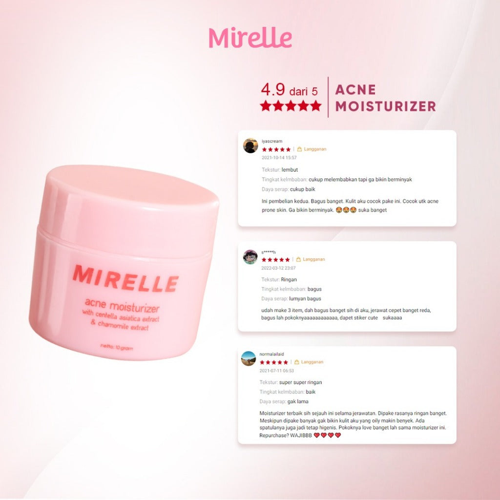 Mirelle Acne Moisturizer- Glow Mates Exclusive (350 POIN)