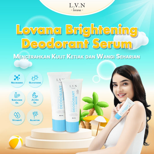 Lovana Brightening Deodorant Serum - 1100 Poin GM