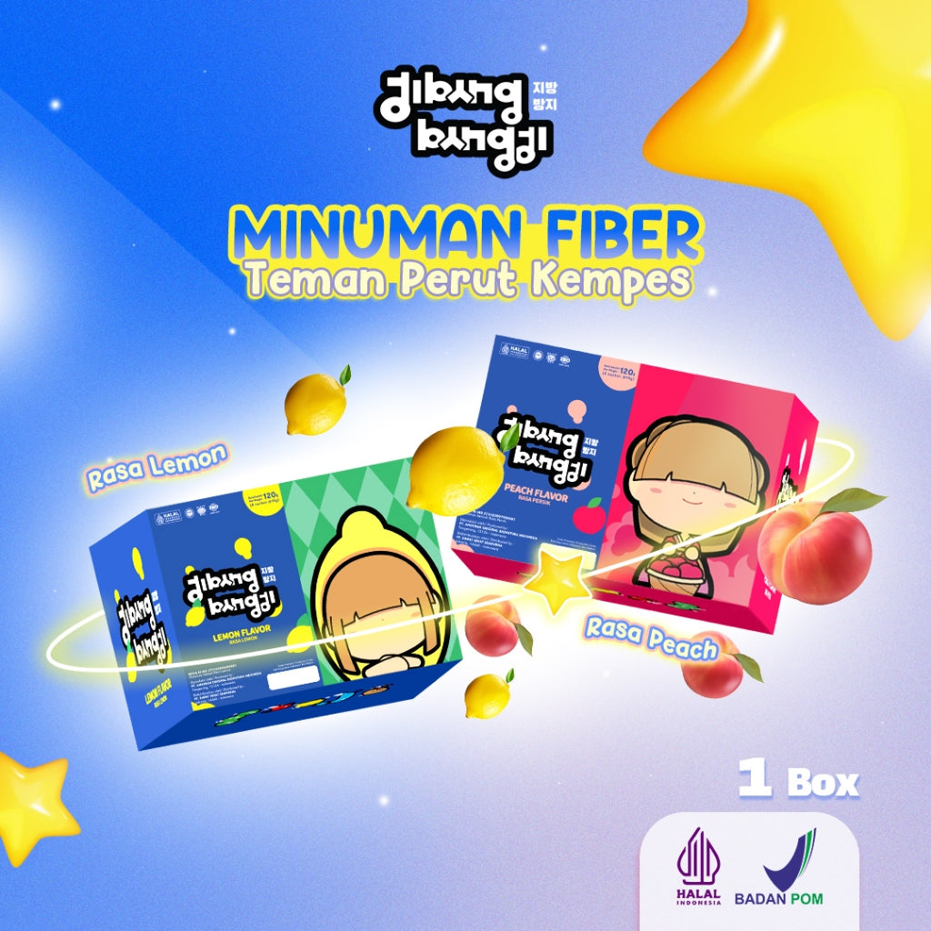 JIBANG BANGJI - Minuman Fiber 1 Box 8 Sachet - 5000 POINT GM