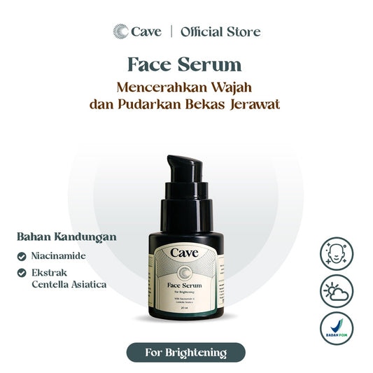 CAVE Face Serum/Sunscreen/Face Wash For Brightening - 4500 Poin GM