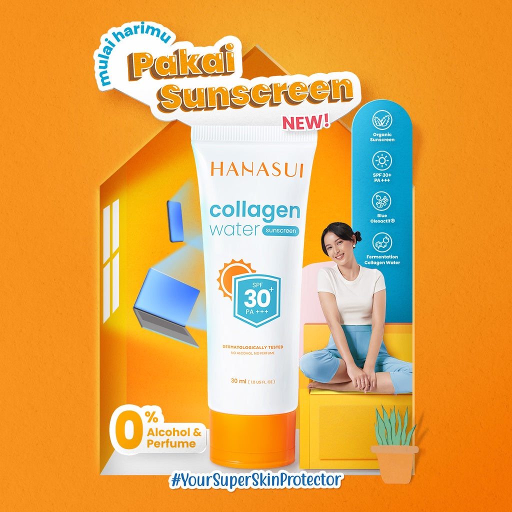 Hanasui Collagen Sunscreen SPF 30 - Glow Mates Exclusive