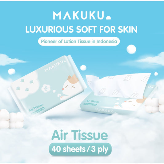 MAKUKU Air Tissue Isi 1 Pack / 40 Lembar