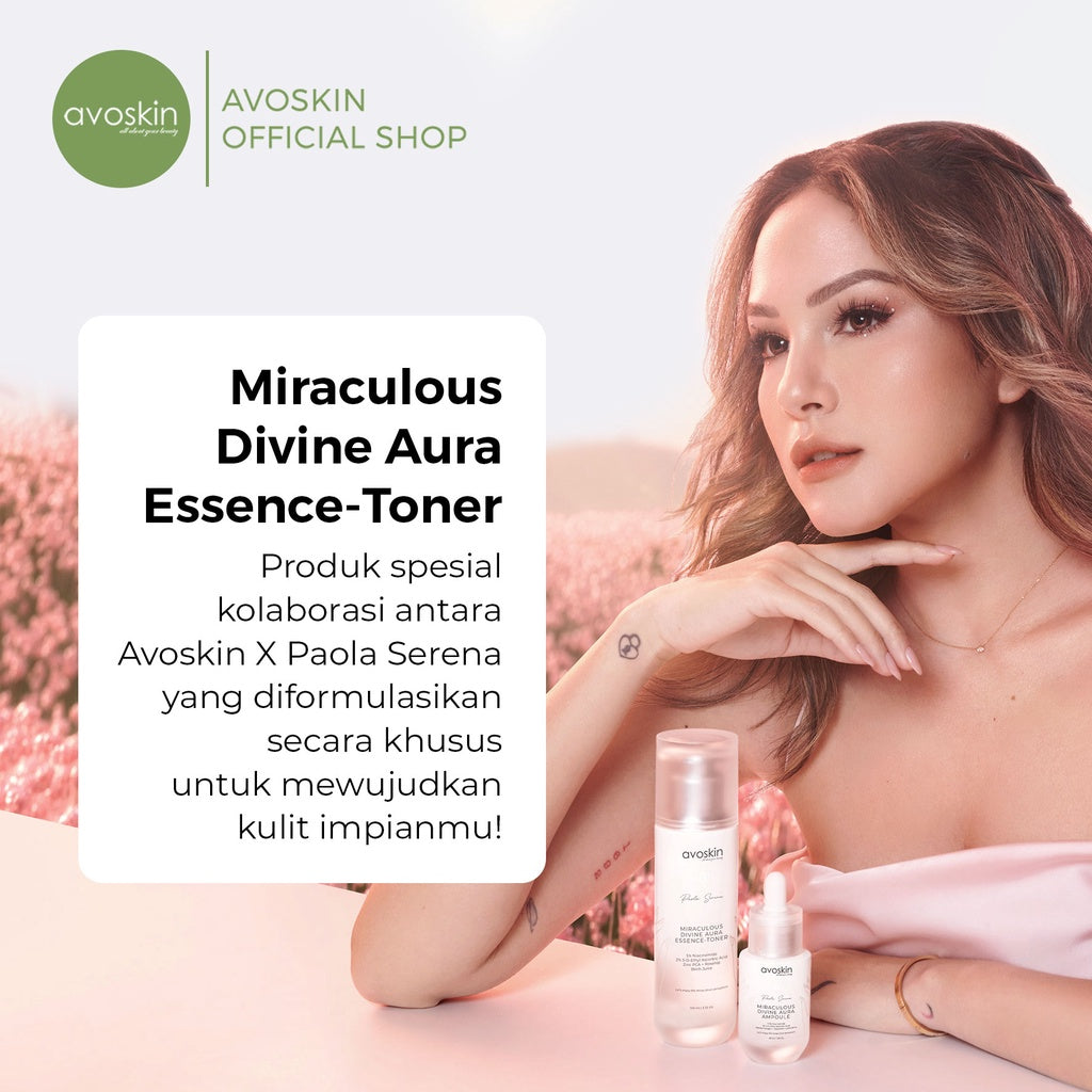 Essence Toner Avoskin Miraculous Divine Aura - Glow Mates Exclusive