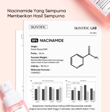 SKINTIFIC 10% Niacinamide Serum