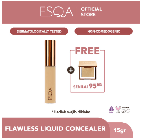 ESQA Flawless Liquid Concealer 15gr - Glow Mates