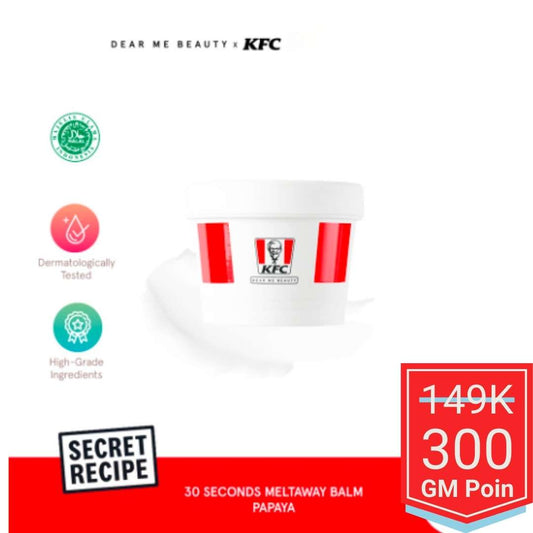 Dear Me Beauty Cleansing Balm KFC Meltaway Balm Papaya - Glow Mates Exclusive