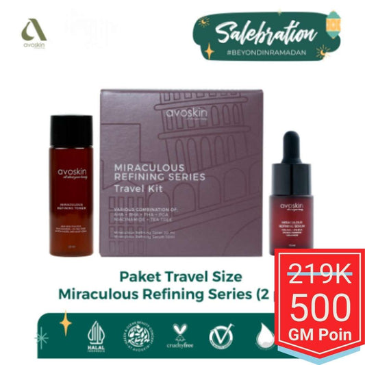 Paket Travel Size Eksfoliasi - Glow Mates Exclusive