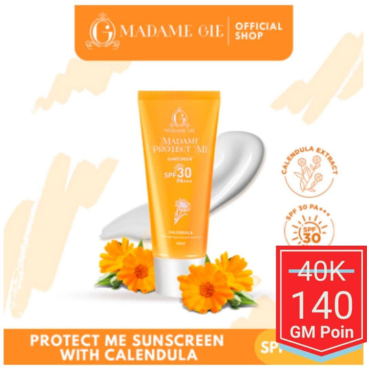 Madame Gie Madame Protect Me Sunscreen SPF 30 PA +++ With Calendula - Glow Mates Exclusive