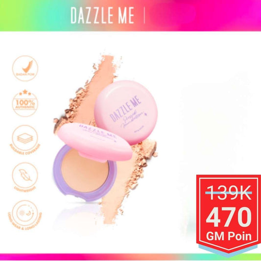 DAZZLE ME Compact Powder with 1+2 Puff Set - Glow Mates Exclusive